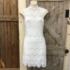 Free People NWT  White Lace Shower Dress